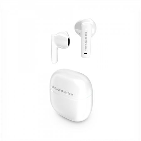 Energy Sistem True Wireless Headphones - Bluetooth 5.4 - Bateria com duração de 20h - Graves profundos - Materiais reciclados - 