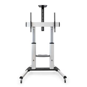 Rodas de alumínio de suporte de piso Tooq 60-100 - cor prata