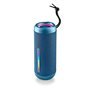 Coluna Bluetooth NGS Roller Fury 2 30W TWS - Iluminação LED - Autonomia até 9h - Resistência à água IPX7 - Cor Azul
