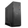 Gabinete Tooq Micro ATX, Mini ITX Slim - Fonte de alimentação de 500 W - 1x HDD3.5 + 1x SDD2.5 + 1x HDD5.25 - 2x USB 3.0, SD e M