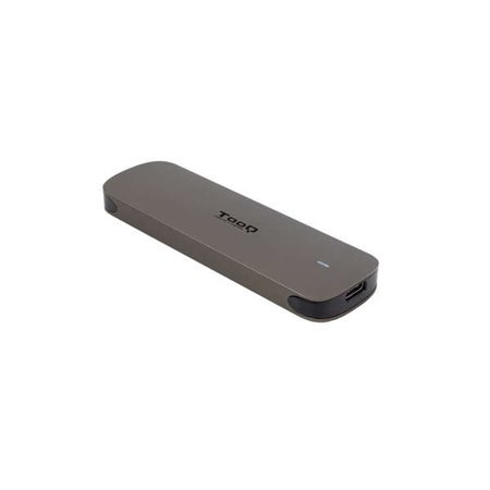 Caixa externa de alumínio Tooq M.2 CCS USB3.1 Gen1 - cor marrom