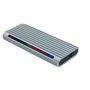 Caixa SSD externa Tooq Shinobi M.2 NGFF/NVMe USB-A 3.1 Gen2 RGB