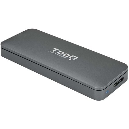 Estojo SSD Externo Tooq M2 NGFF USB-C - Cinza