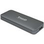 Estojo SSD Externo Tooq M2 NGFF USB-C - Cinza