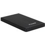 Gabinete HDD/SDD externo Tooq 2,5" até 9,5 mm SATA USB 3.0 - preto