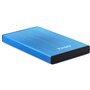 Gabinete HDD/SDD externo Tooq 2,5" até 9,5 mm SATA USB 3.0 - Azul