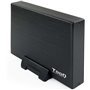 Gabinete HDD externo Tooq 3,5" SATA USB 3.0 com suporte - preto