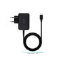 Carregador para laptop Tooq GaN USB-C/PD 65 W - Cabo de 1,80 m - Preto