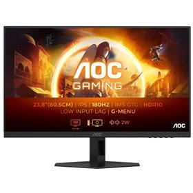 Monitor AOC G4 23,8" LED Fast IPS FullHD 180Hz HDR10 - Resposta de 1ms - Ângulo de visão de 178° - Alto-falantes integrados - HD