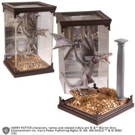 Dragão ucraniano estátua de barriga de ferro 18 -5 cm criaturas mágicas harry potter