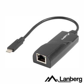 Cabo Adaptador Usb-C 3.1/ Rj45 1Gb Lanberg