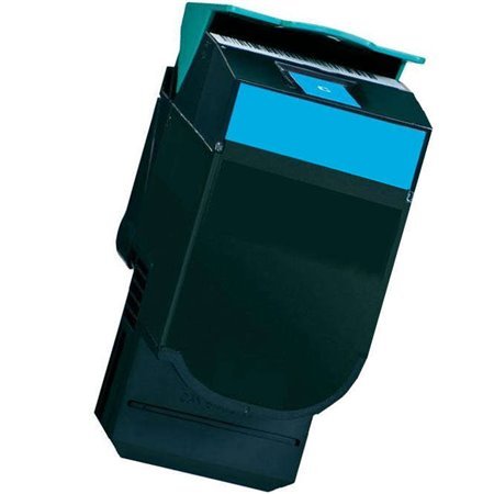 Cartucho de toner genérico Lexmark CS421/CS521/CS622/CX421/CX522/CX622/CX625 ciano - Substitui 78C2XC0/78C2XCE/78C20C0