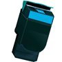 Cartucho de toner genérico Lexmark CS421/CS521/CS622/CX421/CX522/CX622/CX625 ciano - Substitui 78C2XC0/78C2XCE/78C20C0