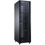 Aiten Data AI8142 Gabinete Rack de Piso de 19" - De 22U a 42U - 4 Ventiladores de 120mm - Porta de Vidro - Trava de Segurança - 
