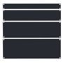 Tampa frontal do painel de dados Aiten para gabinete 4U