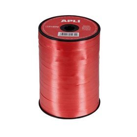 Rolo de Fita de Embrulho Apli 7mmx400m - Cor Vermelha