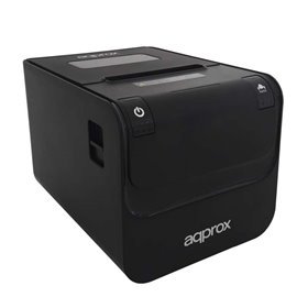 Impressora de recibos térmica aproximada - Resolução 203 dpi - Velocidade 250 mm/s - USB, LAN, RS232 e RJ11 - Corte automático e