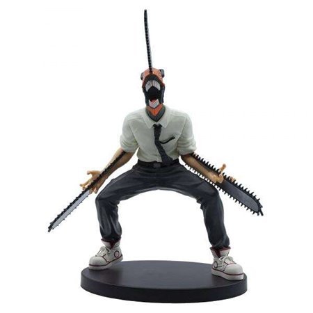 Banpresto Chainsaw Man Vibration Stars Chainsaw Man - Figura colecionável - Altura 15cm aprox. - Fabricado em PVC e ABS