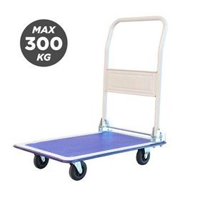 Carrinho de mão metálico dobrável Blim - Plataforma 870x610x910mm - Peso máx. 300kg