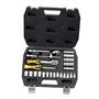 Ferramentas Blim 1/4 - Conjunto de soquetes e acessórios - 14 soquetes: 4, 4,5, 5, 5,5, 6, 6,5, 7, 8, 9, 10, 11, 12, 13, 14mm - 