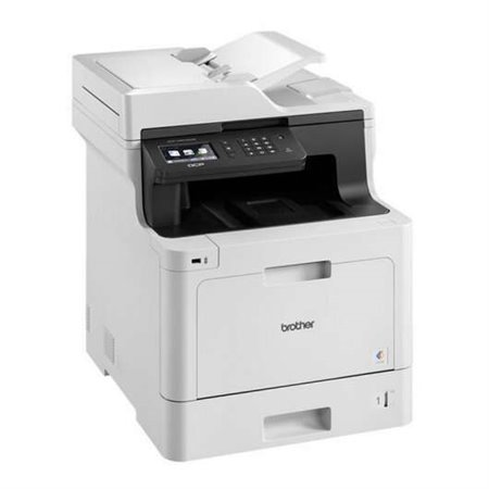 Impressora multifuncional a laser colorida Brother DCPL8410CDW WiFi 31ppm