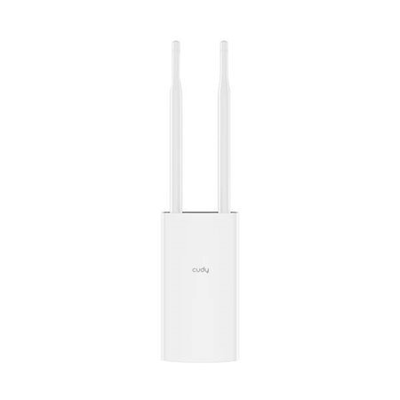 Ponto de acesso sem fio Cudy AP1200-Outdoor AC1200 para ambientes externos - 2 portas Fast Ethernet - Velocidade Wi-Fi 2,4 GHz, 