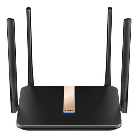 Roteador WiFi de banda dupla Cudy LT500D AC1200 4G LTE - 1 porta Wan 10/100 Mbps e 3 portas Lan 10/100 Mbps - 2 antenas WiFi e 2