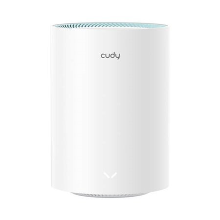 Cudy M1300 AC1200 Sistema WiFi de malha de banda dupla - 867Mbps em 5GHz, 300Mbps em 2,4GHz - 1x porta LAN 1000/100/10Mbps, 1x p