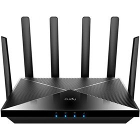 Roteador Cudy P5 5G SA/NSA AX3000 Wi-Fi 6 CPE Dual Band - 4 portas Lan 1000/100/10 Mbps - 6 antenas externas