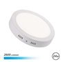 Downlight LED de Parede Elbat 24W 2600lm - Formato Circular 305mm - Luz Fria 6500K
