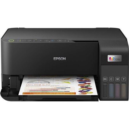 Impressora Multifuncional Colorida WiFi Epson EcoTank ET2860 33ppm