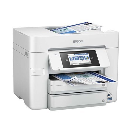 Impressora multifuncional Epson WorkForce Pro WF-C4810DTWF Fax colorido WiFi Duplex 36ppm