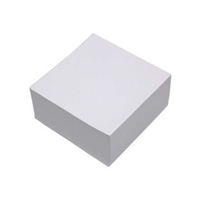 Bloco Colado Ingraf de 500 Notas 100x100mm - Não Adesivo - Cor Branca