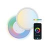 Ksix Smartled Teto Inteligente Duo - CCT-RGB - Controle por APP - 24W - 42cm