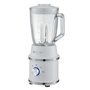 Liquidificador Muvip Desing Branco 1300W 1,5L - 2 velocidades - Lâminas de aço inoxidável - Função picador de gelo - Trava de se