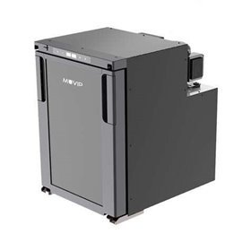 Geladeira Fixa Muvip com Compressor LG 50L 60W - Conexão 12/24V - Abertura Frontal - Proteção da Bateria - Luz LED - Temperatura