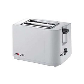 Torradeira de Pão Muvip 700W - Capacidade para 2 Fatias - 6 Níveis de Torrada - Parada Automática e Manual