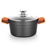 Orbegozo CDH 3020 - Panela de alumínio fundido resistente - Versatilidade e segurança na cozinha - Antiaderente e adequada para 