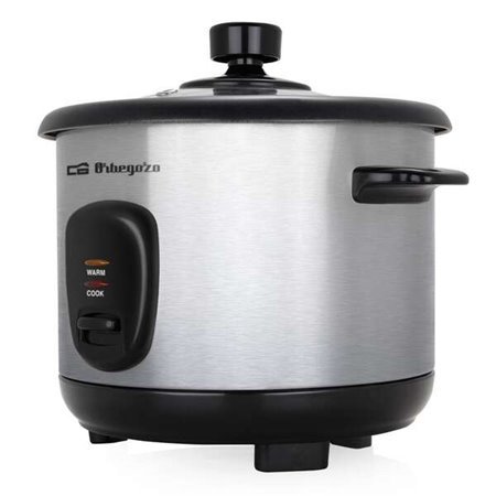 Panela elétrica de arroz automática Orbegozo CO 3025 - Manutenção avançada de calor - Revestimento antiaderente - Acessórios inc