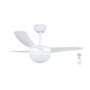 Ventilador de teto Orbegozo CP 88105 - Diâmetro 105cm - Controle remoto - Potência 60W - Economia de energia - Silencioso