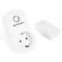 Plugue inteligente Orbegozo ENM 2000 com controle remoto - Controle sem bateria - Alcance de 150M - Potência máxima 3680W - Prot