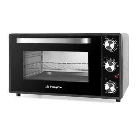 Forno Elétrico Orbegozo HOT 386 com Convecção - Potência 2000W - Capacidade 38L - Sistema de Calor Superior e Inferior - Luz Int