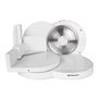 Fatiadora Orbegozo MS 4200 Branca - Potente e Eficiente - com Lâmina de Aço Inox e Ajuste de Espessura de Corte Ideal para Surpr