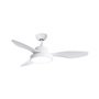 Ventilador de teto inteligente SPC Conforto DC LITE 2 com luz - Motor 42W DC - 6 velocidades, 4 modos de uso - Luz LED com 3 ton