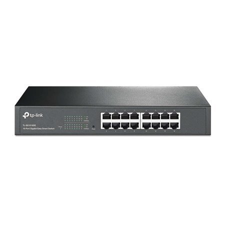 TP-Link Easy Smart Switch com 16 Portas Gigabit - Plug & Play - Tecnologia Verde