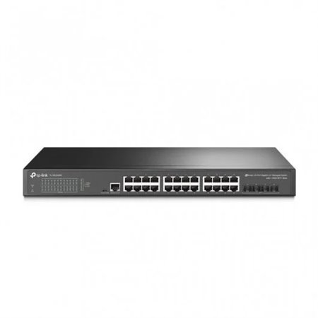 Switch gerenciado TP-Link L2 24 portas Gigabit + 4 SFP