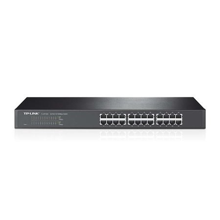 Switch Rack TP-Link - 24 portas a 10/100 Mbps - Tecnologia Verde