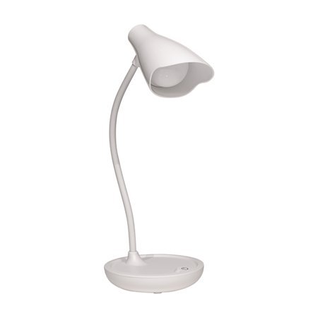 Candeeiro de mesa LED Unilux Ukky - Iluminação LED de baixo consumo - Design moderno e elegante - Braço flexível para ajustar a 