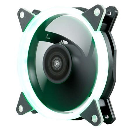 Ventilador Unykach Candy 20 Verde 120mm com Iluminação Verde - Velocidade máx. 1400rpm - Cor Preta