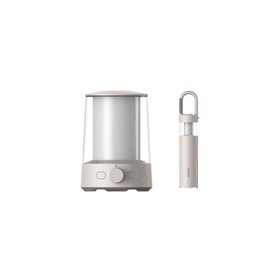 Lanterna de acampamento multifuncional Xiaomi Bluetooth - 2 lanternas em 1 - Luzes duplas separáveis - NiteCore Extreme Light Ad